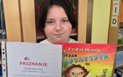 Gorana Gavrilović osvojila prvo mjesto na županijskom natjecanju