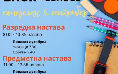 Повратак у школу