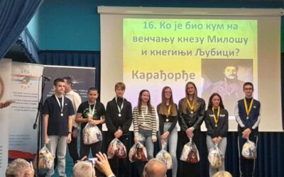 КВИЗ ПОВОДОМ ОБЕЛЕЖАВАЊА 210 ГОДИНА ОД ПОДИЗАЊА ДРУГОГ СРПСКОГ УСТАНКА