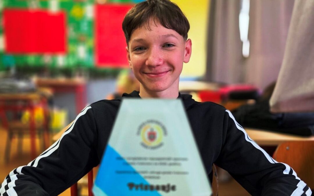 OGROMAN SPORTSKI USPJEH NAŠEG UČENIKA OSMOGA RAZREDA